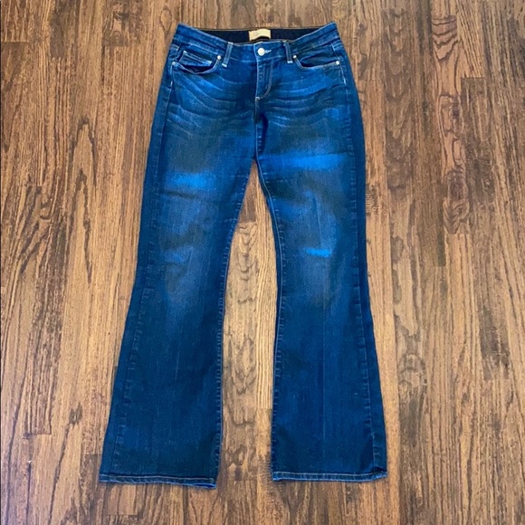 Paige low rise flare leg jeans - Picture 1 of 4